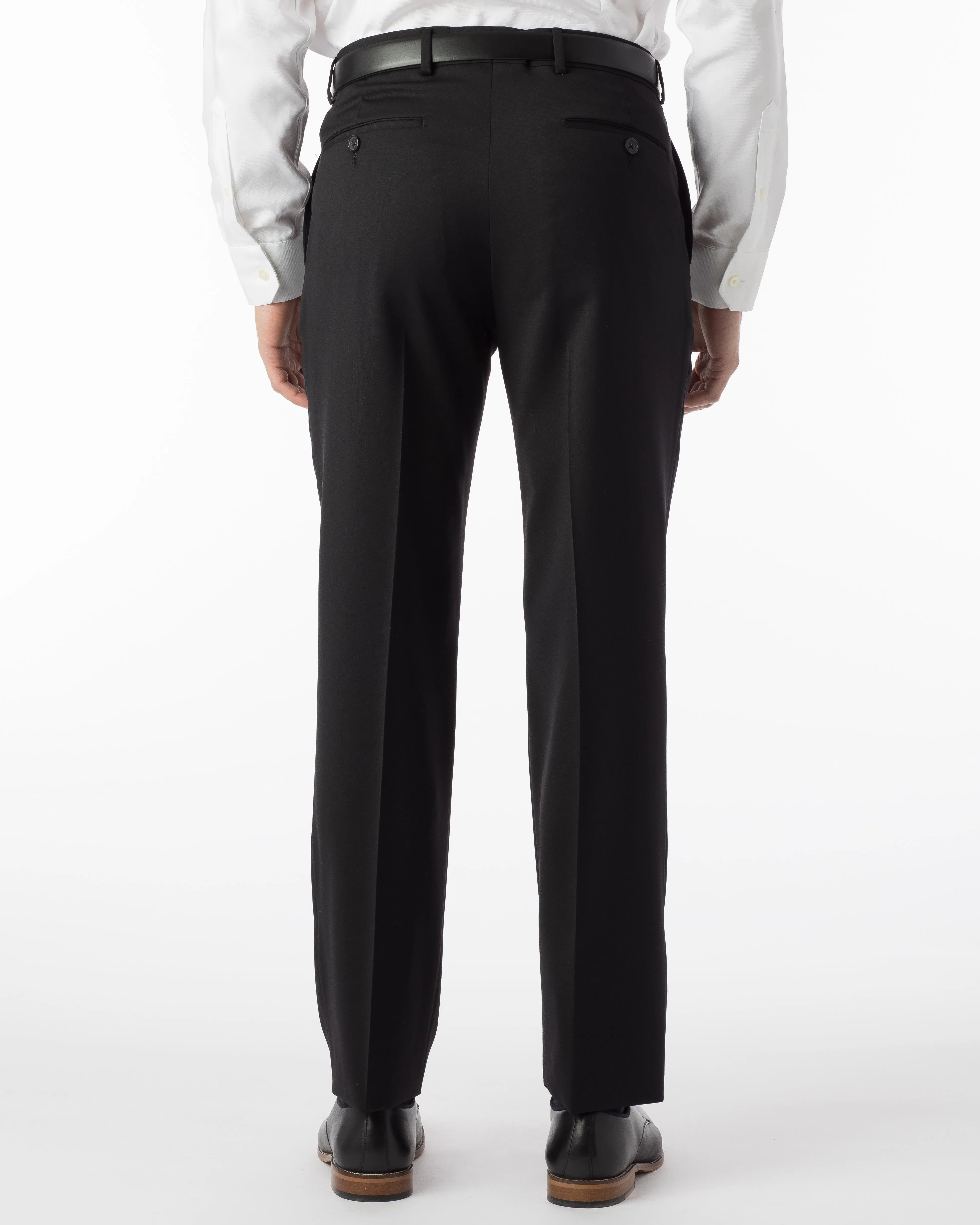 Gabardine Dress Trouser - Black