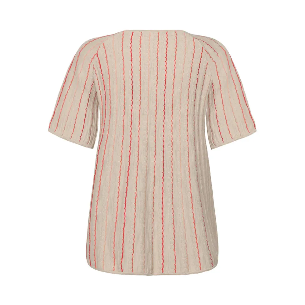 Gabi Top - Light Oat