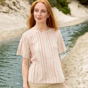 Gabi Top - Light Oat