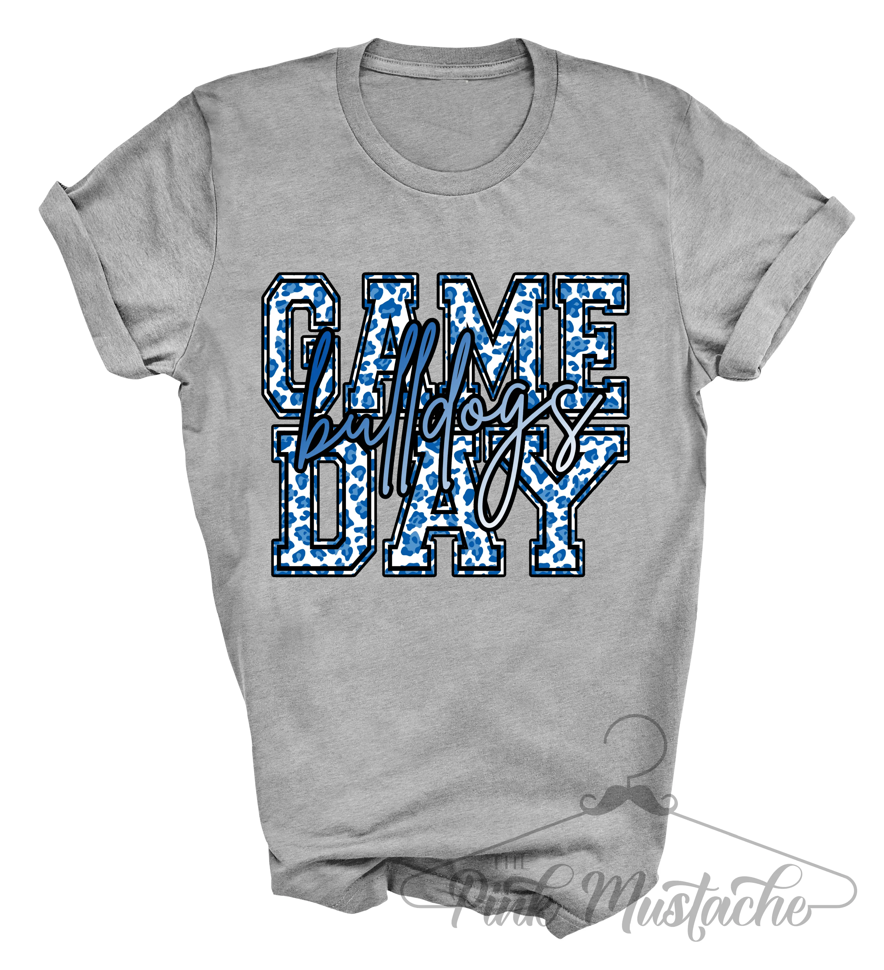 Game Day Blue Bulldogs Tee/ Soft Style Shirts
