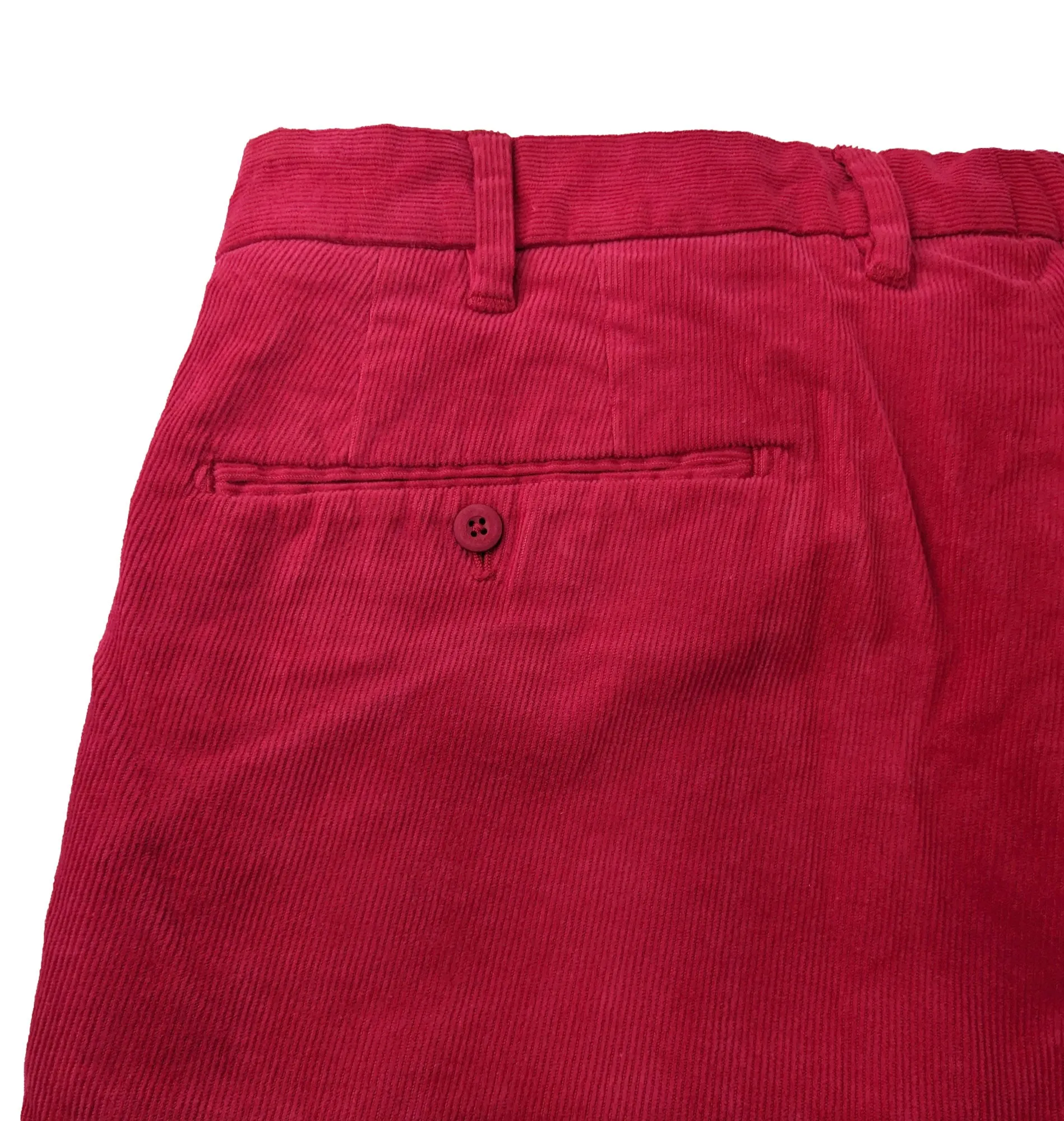 GANT Men's Red Tailored Comfort Mini Cord Pants Size 34 $225 NWT