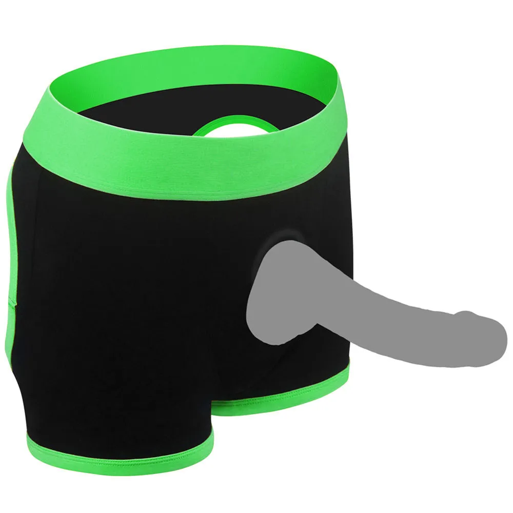 Get Lucky Strap-On Boxer Shorts - M/L *