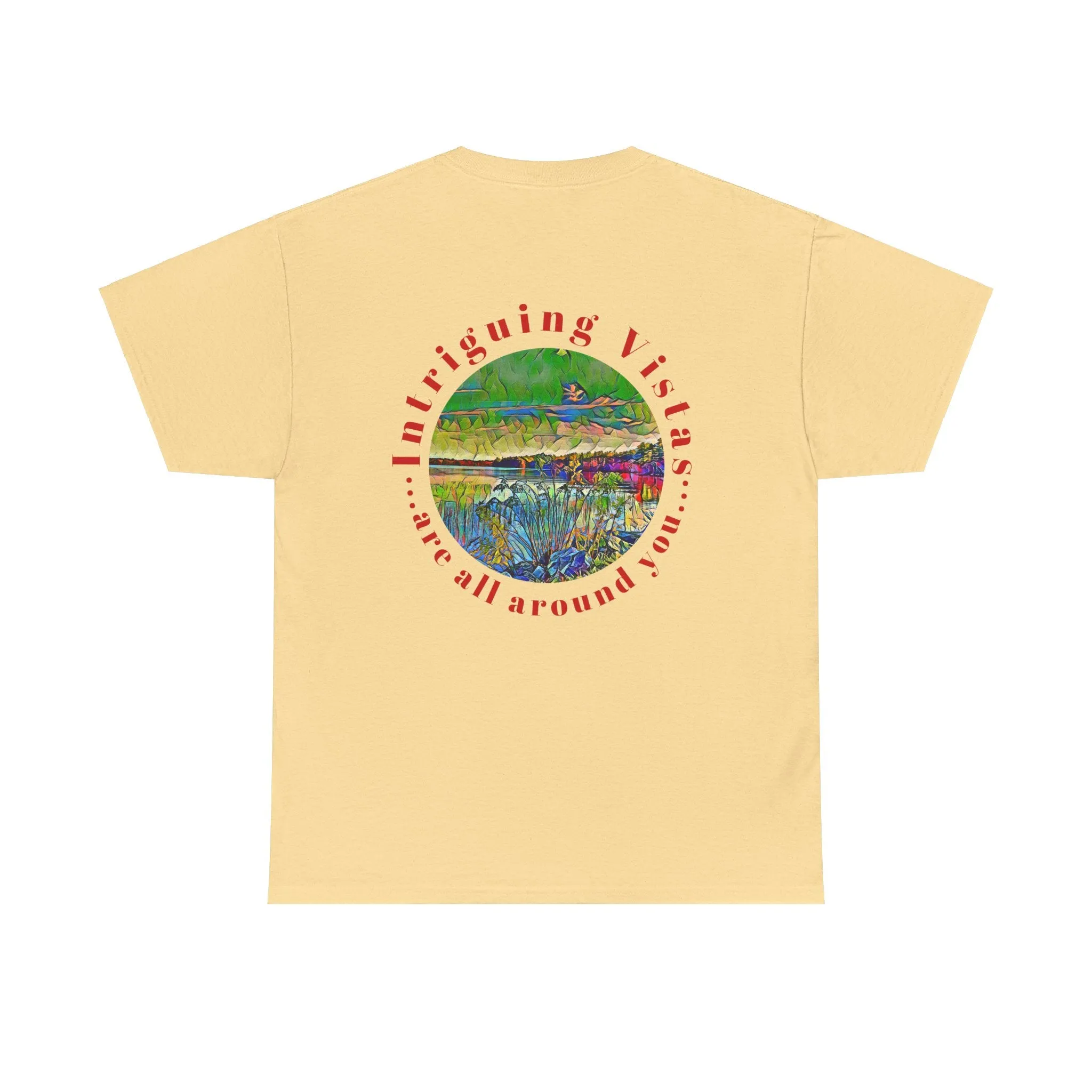 Gildan 5000 Unisex Adult Heavy Cotton Tee Available In Multiple Colors from the Scenery Series at Intriguing Vistas