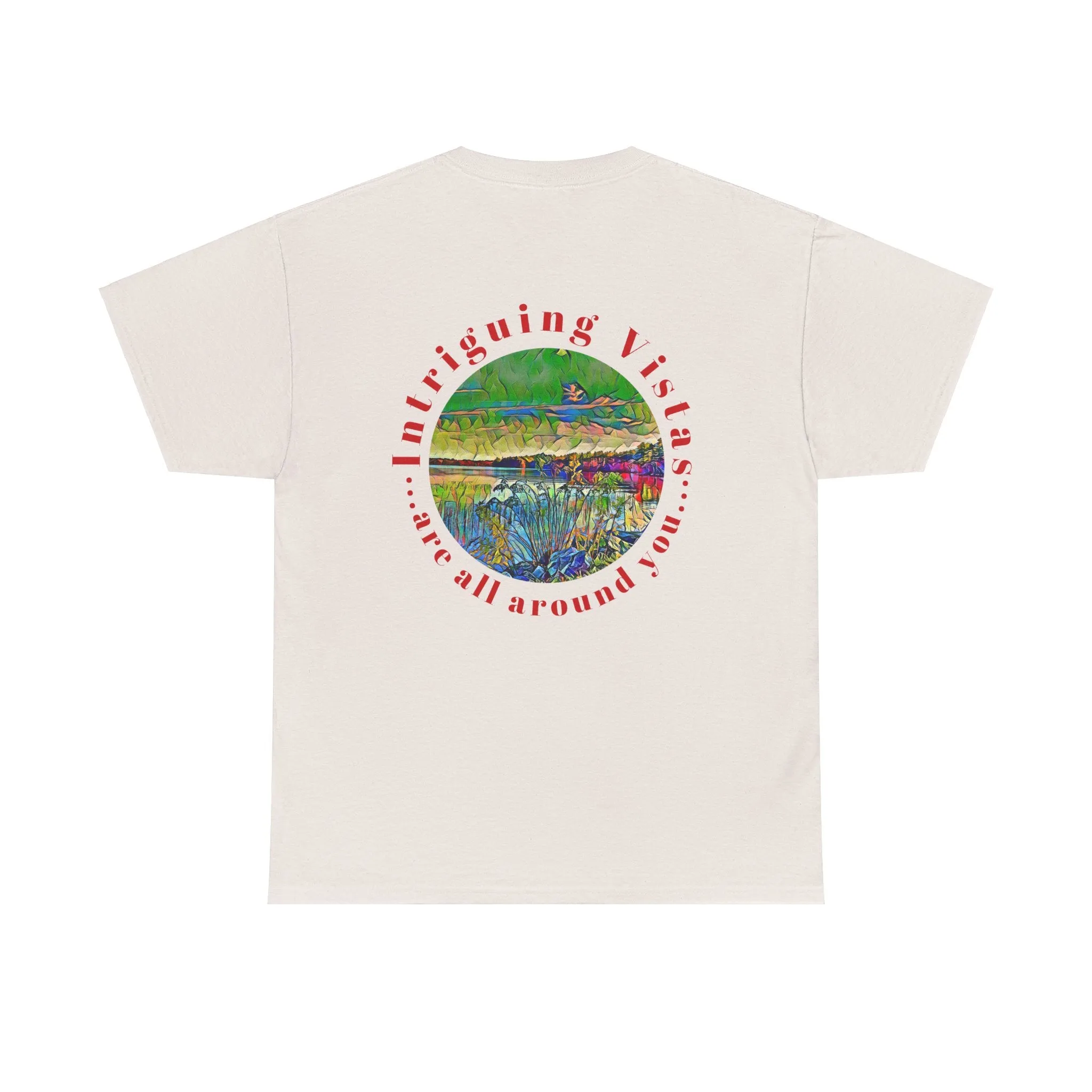 Gildan 5000 Unisex Adult Heavy Cotton Tee Available In Multiple Colors from the Scenery Series at Intriguing Vistas