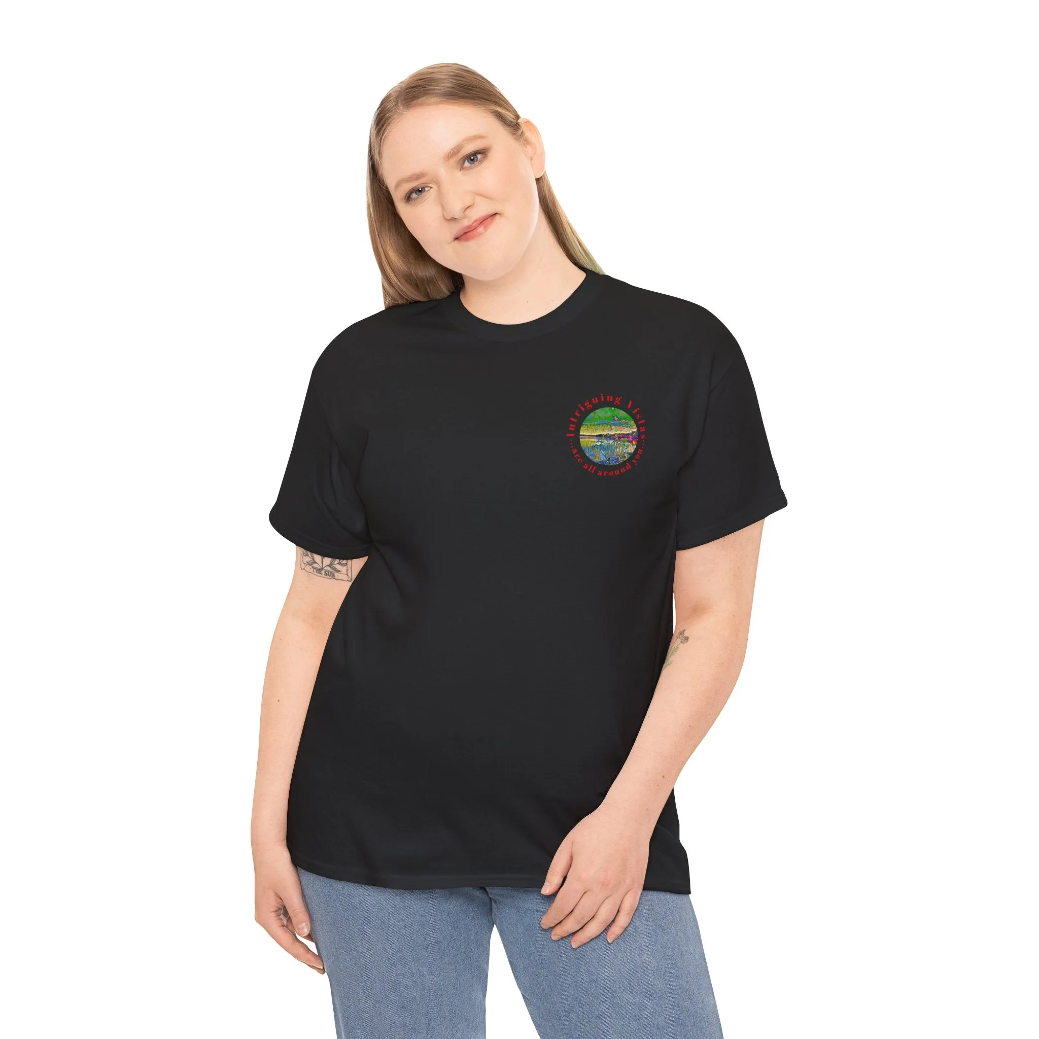 Gildan 5000 Unisex Adult Heavy Cotton Tee Available In Multiple Colors from the Scenery Series at Intriguing Vistas
