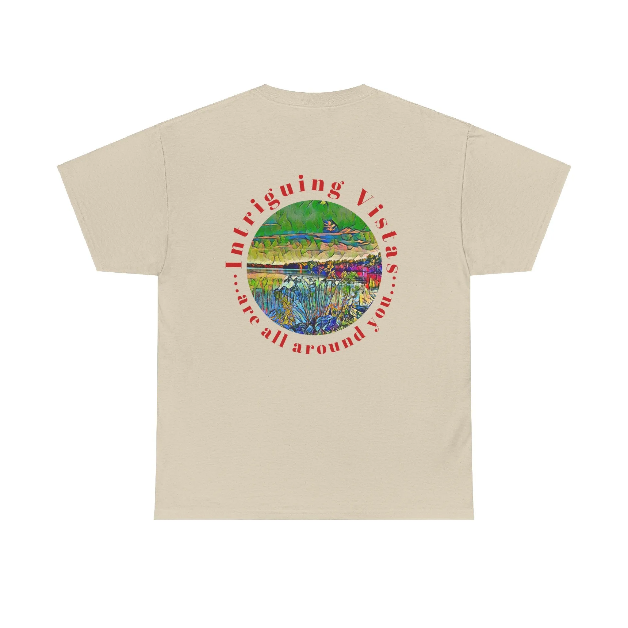 Gildan 5000 Unisex Adult Heavy Cotton Tee Available In Multiple Colors from the Scenery Series at Intriguing Vistas