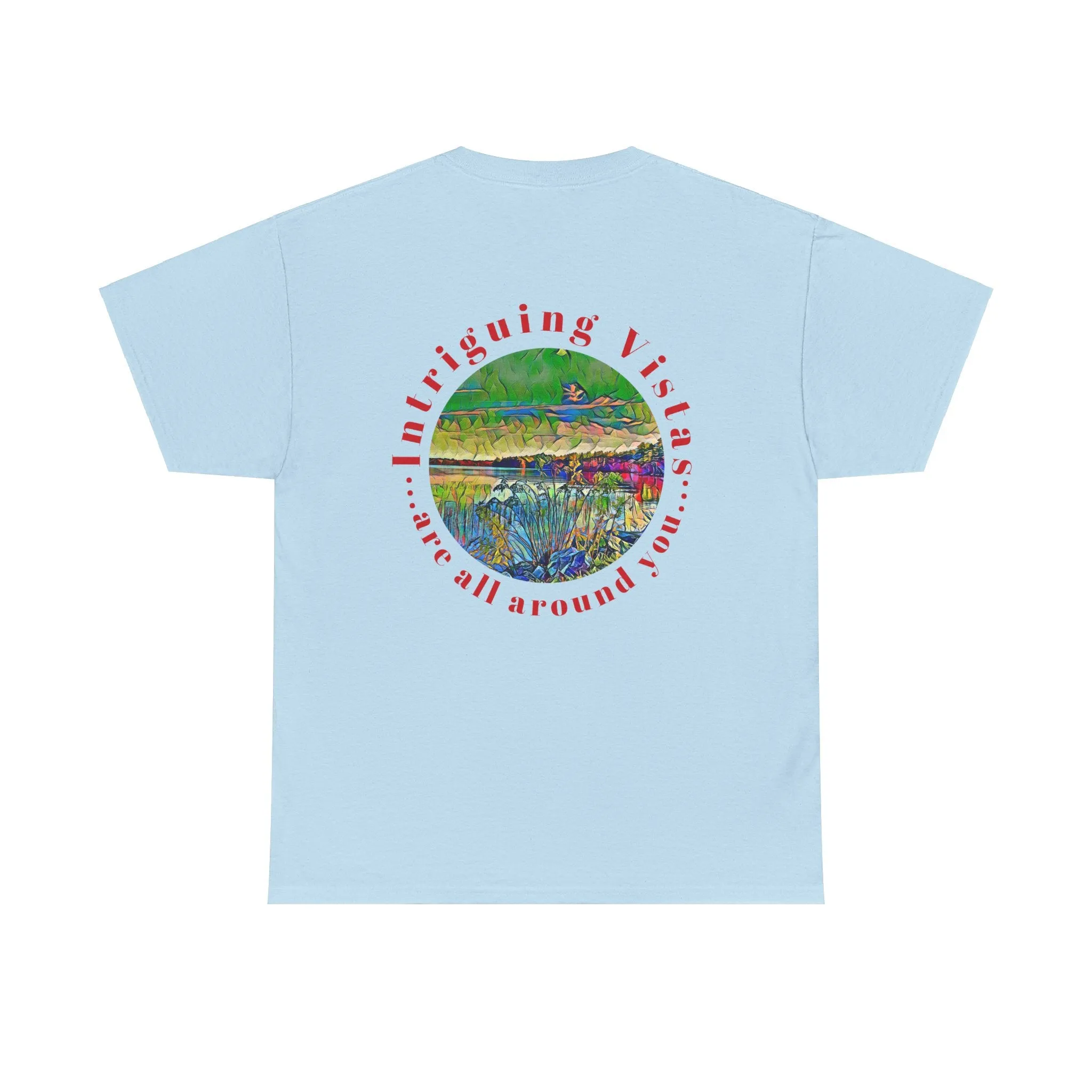Gildan 5000 Unisex Adult Heavy Cotton Tee Available In Multiple Colors from the Scenery Series at Intriguing Vistas