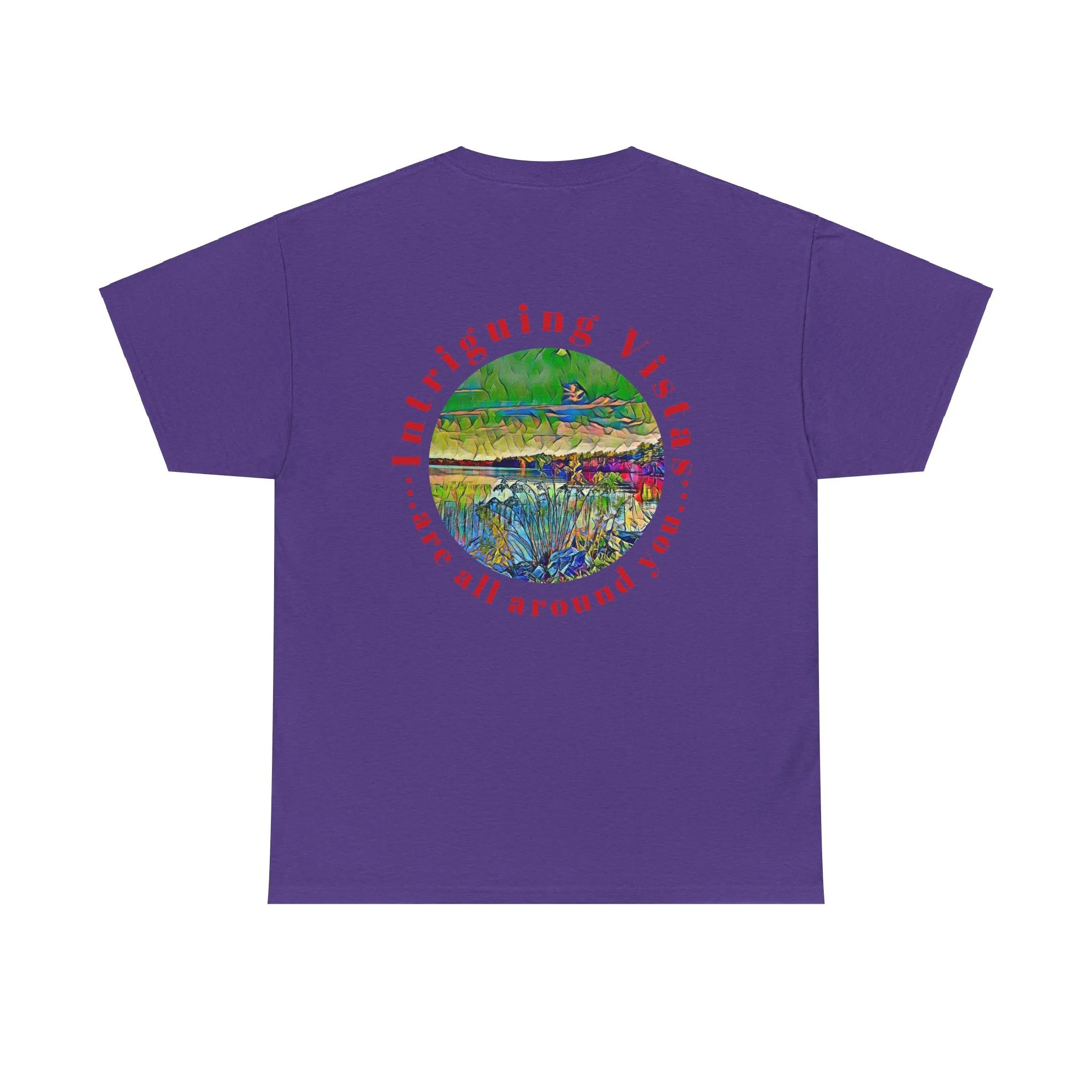 Gildan 5000 Unisex Adult Heavy Cotton Tee Available In Multiple Colors from the Scenery Series at Intriguing Vistas