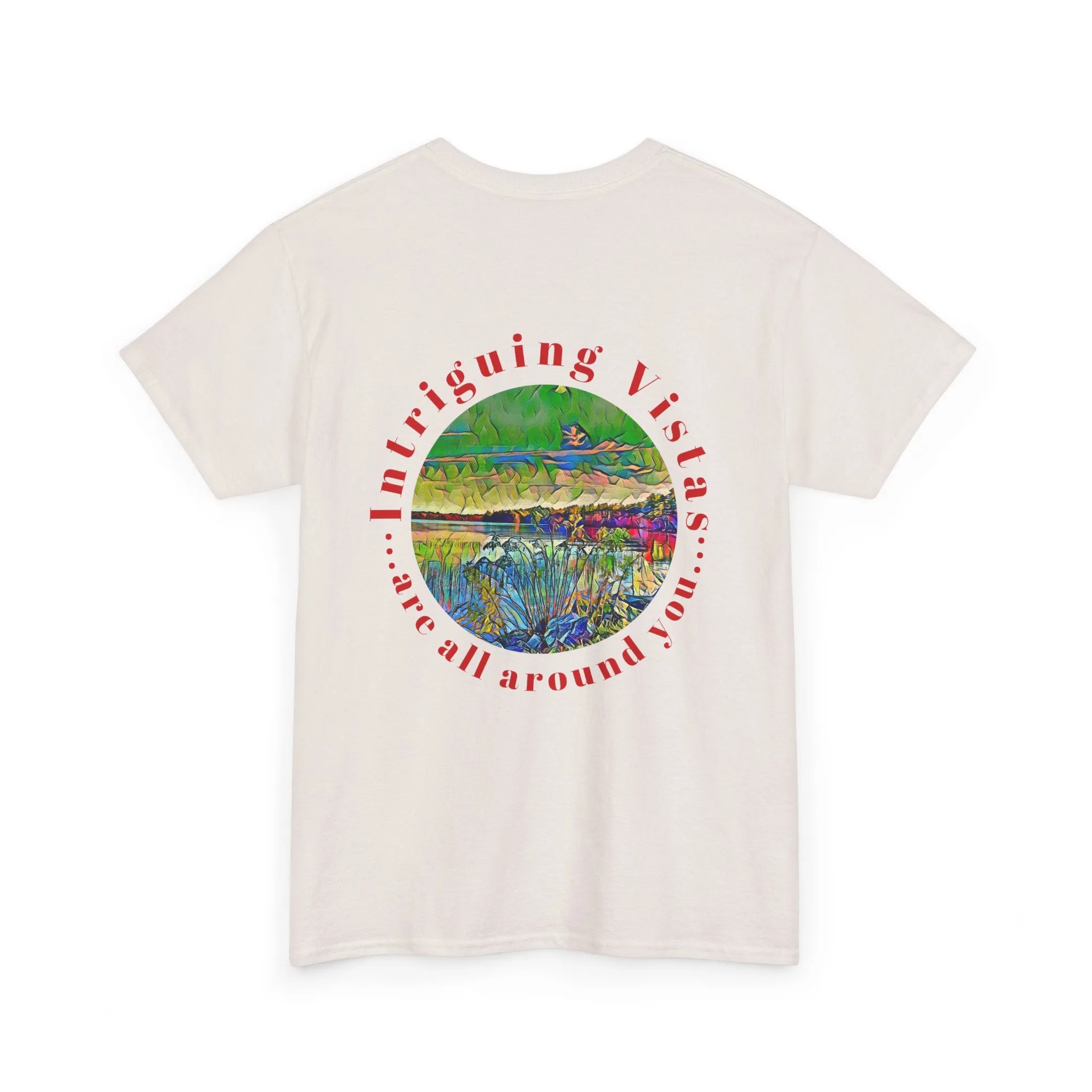 Gildan 5000 Unisex Adult Heavy Cotton Tee Available In Multiple Colors from the Scenery Series at Intriguing Vistas
