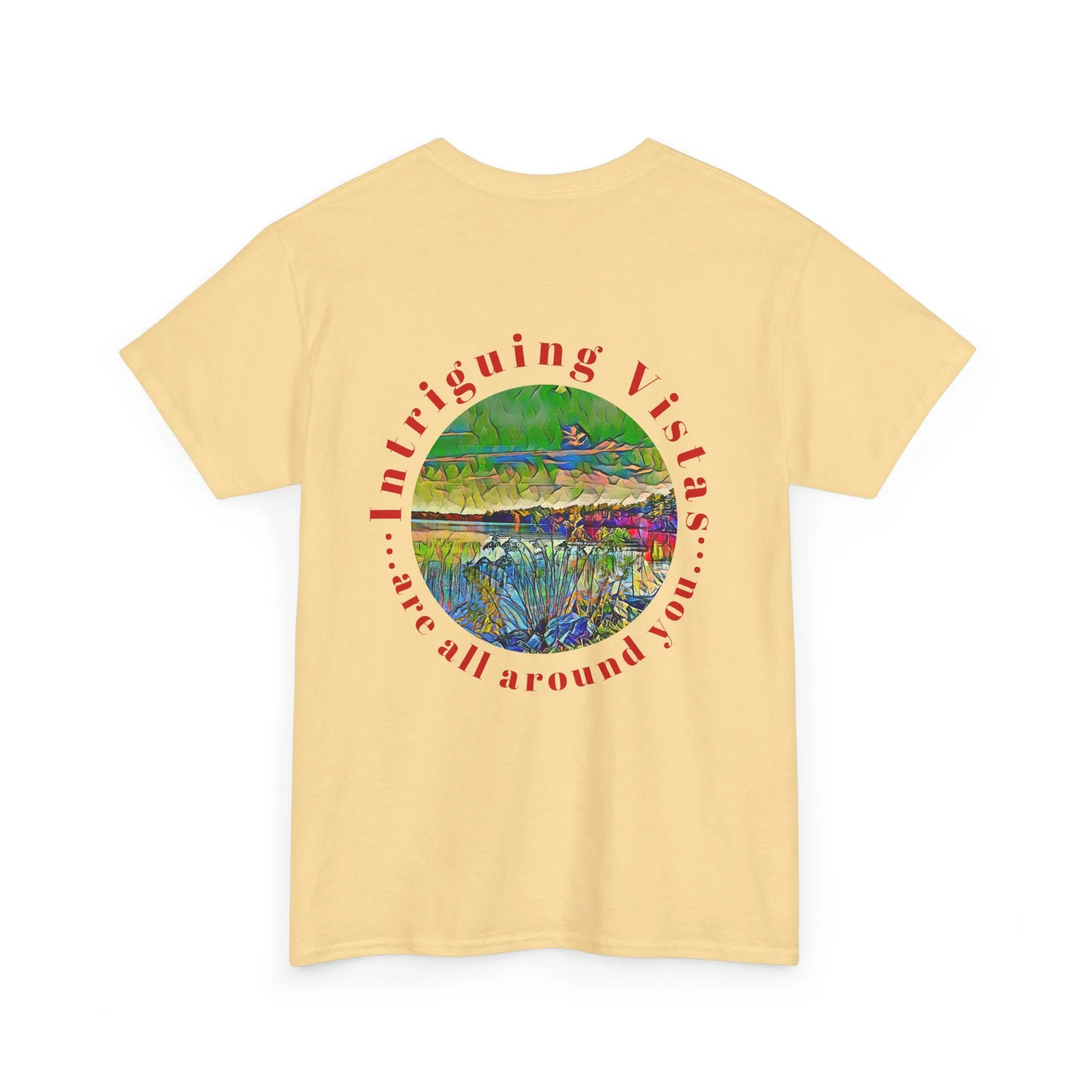 Gildan 5000 Unisex Adult Heavy Cotton Tee Available In Multiple Colors from the Scenery Series at Intriguing Vistas