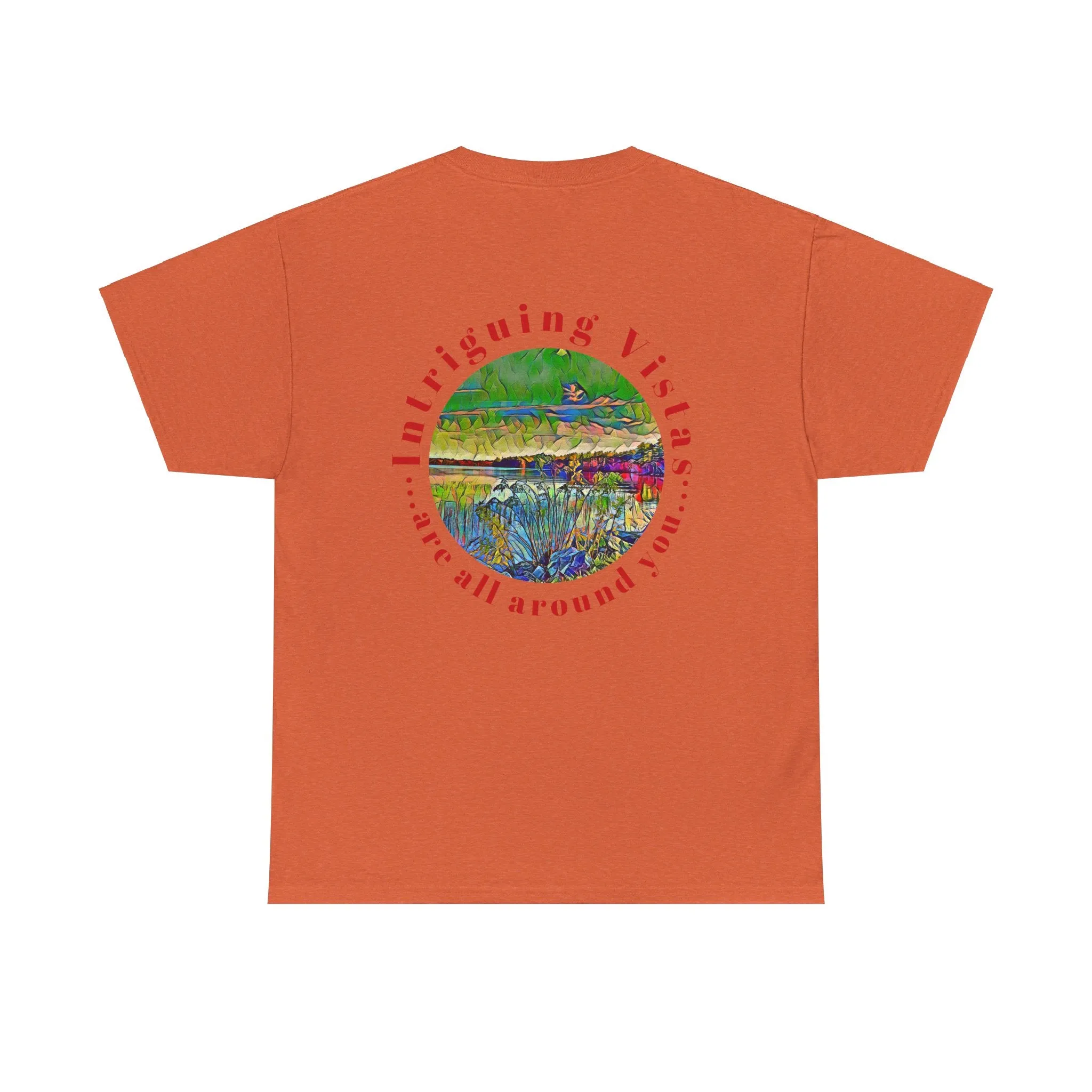 Gildan 5000 Unisex Adult Heavy Cotton Tee Available In Multiple Colors from the Scenery Series at Intriguing Vistas