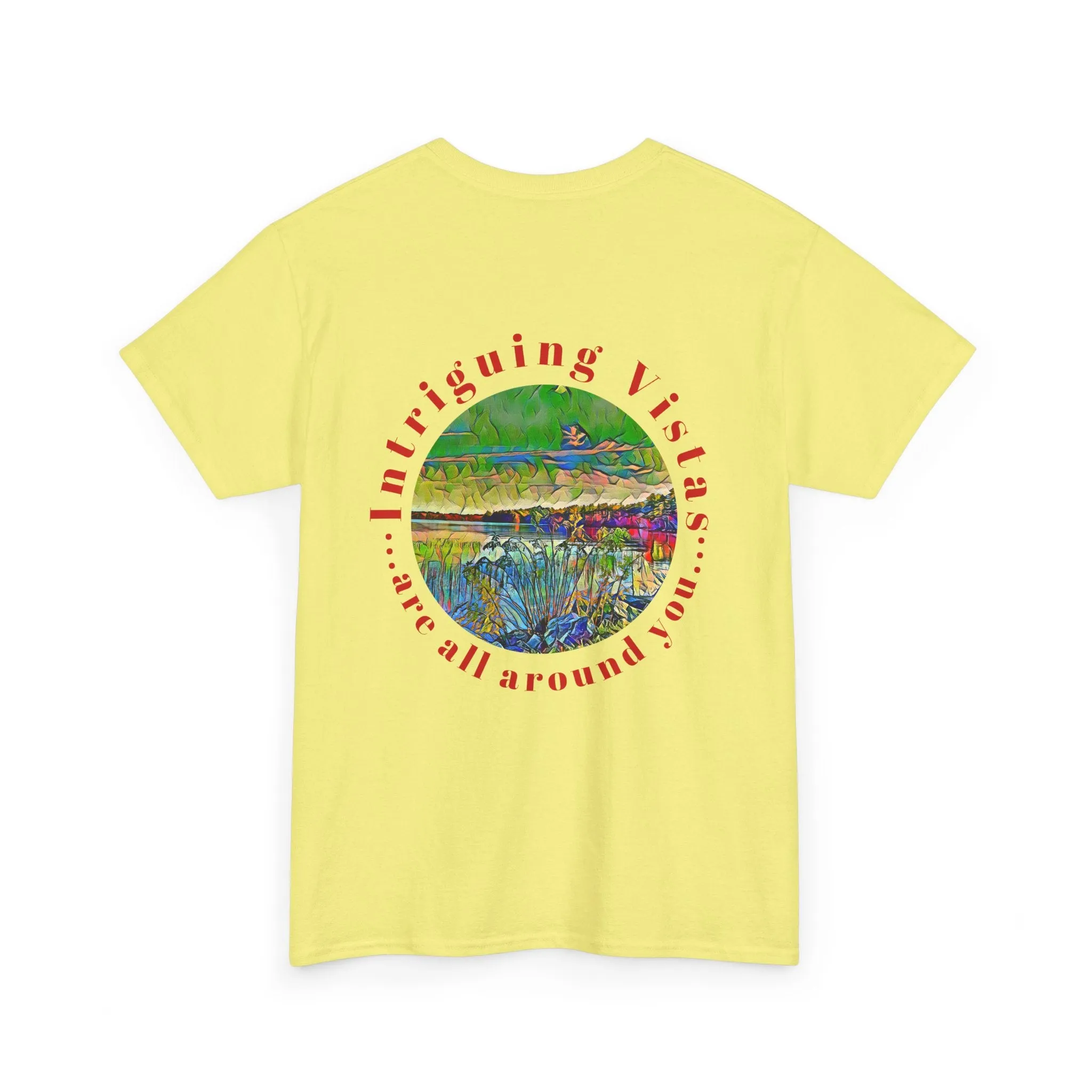 Gildan 5000 Unisex Adult Heavy Cotton Tee Available In Multiple Colors from the Scenery Series at Intriguing Vistas