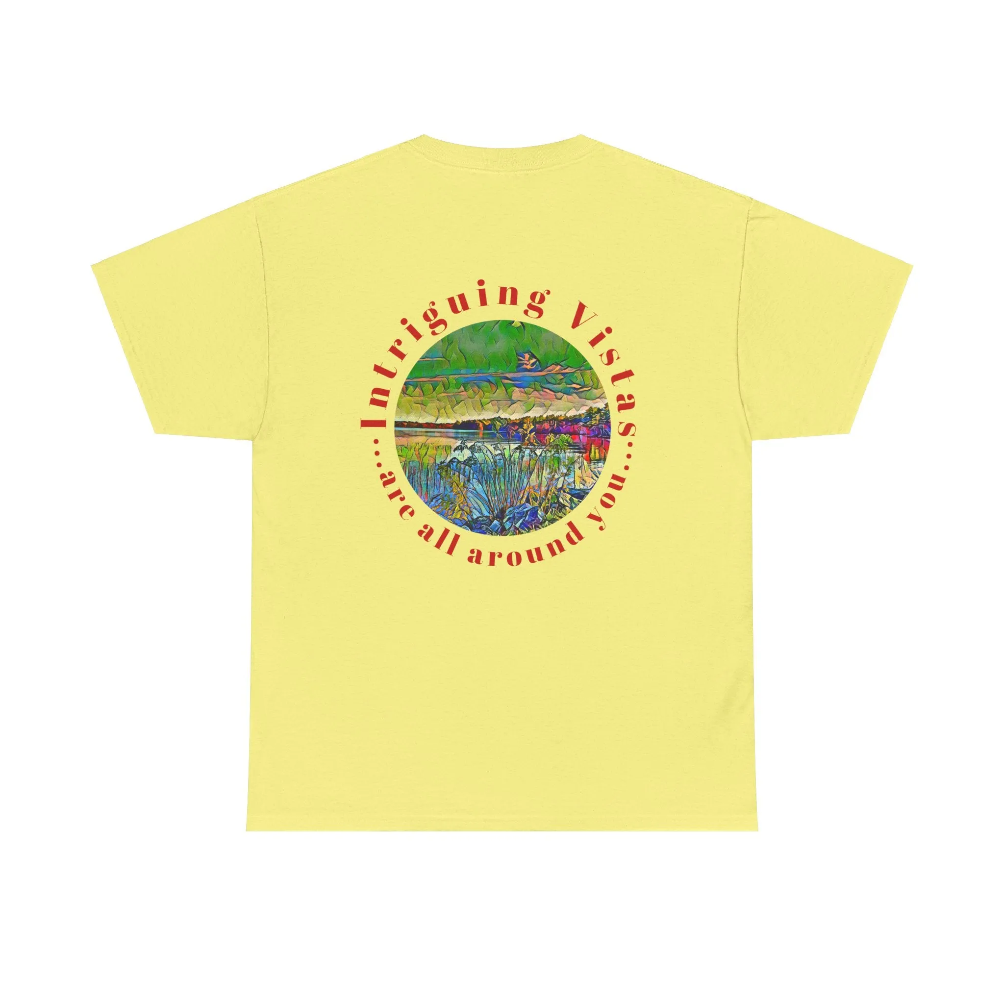 Gildan 5000 Unisex Adult Heavy Cotton Tee Available In Multiple Colors from the Scenery Series at Intriguing Vistas