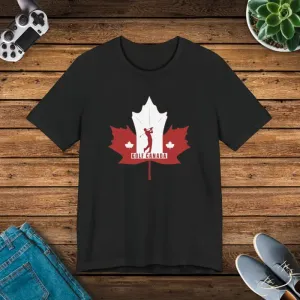 Golf Canada Unisex Jersey Tee for Canada Day Fun