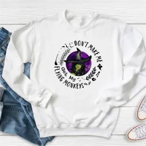 Graphic long Sleeve Shirts Flying Monkeys