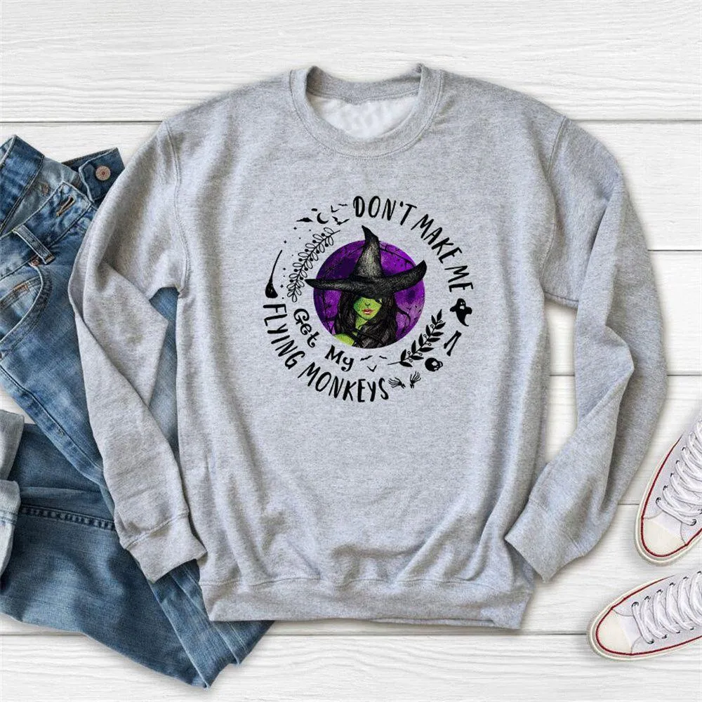 Graphic long Sleeve Shirts Flying Monkeys