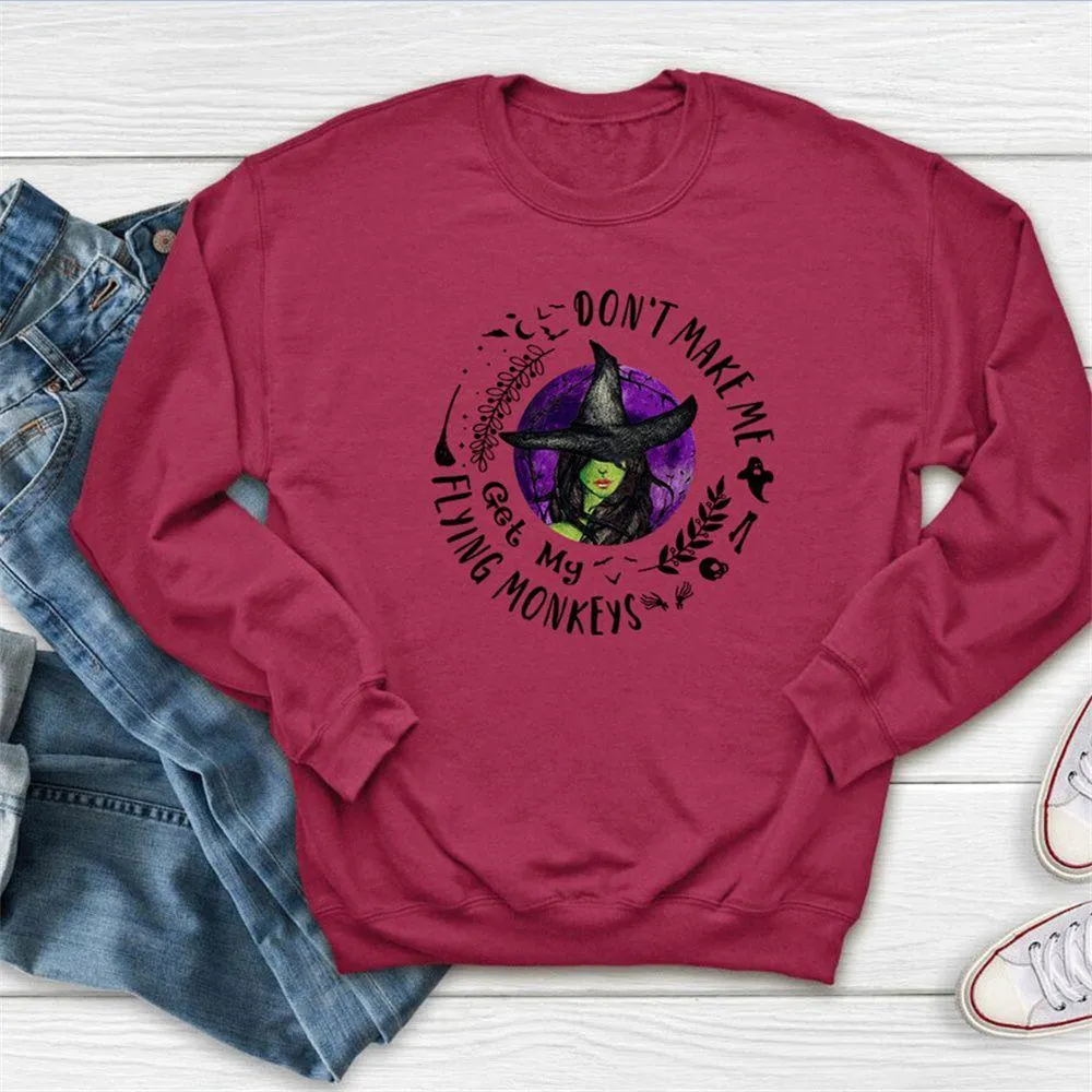 Graphic long Sleeve Shirts Flying Monkeys