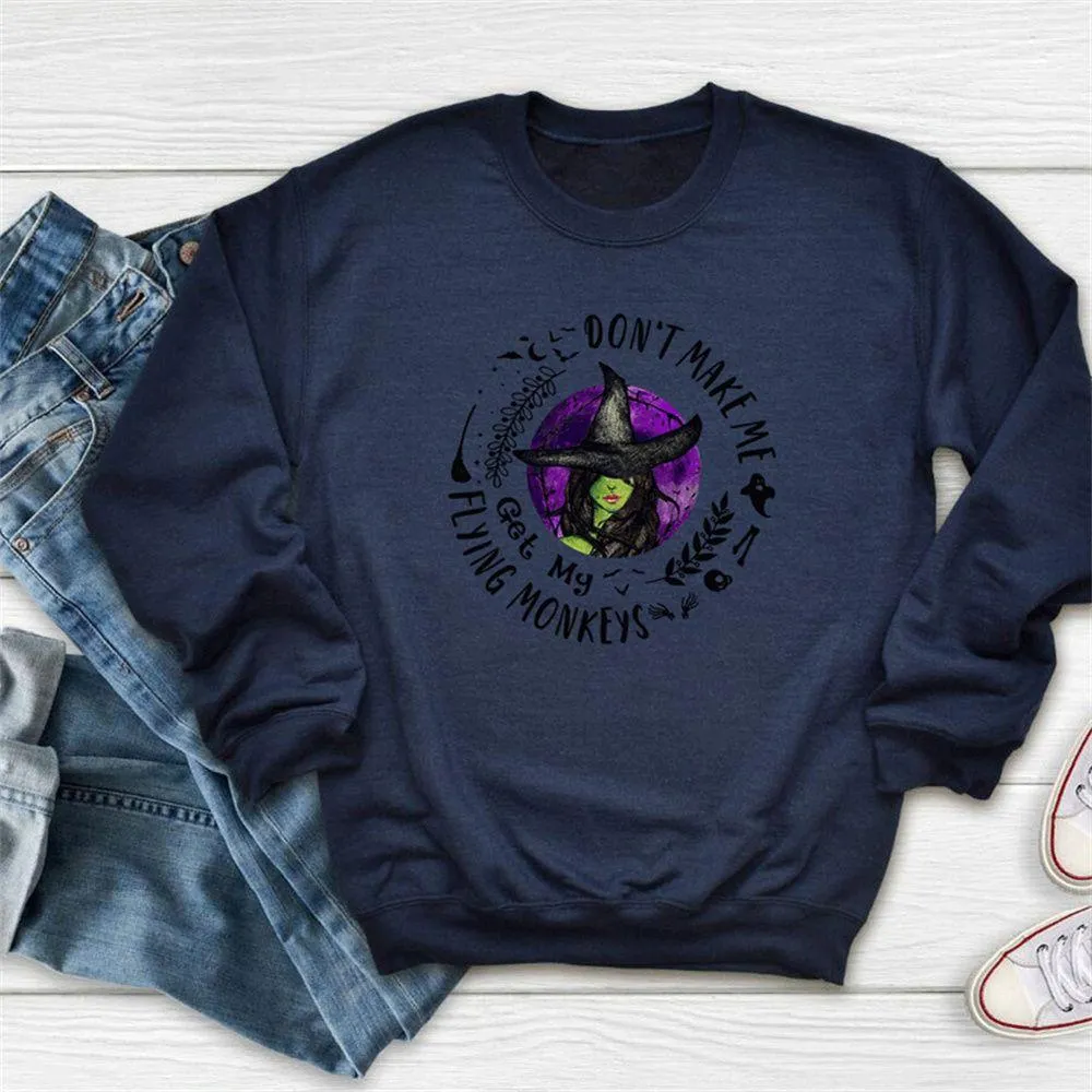 Graphic long Sleeve Shirts Flying Monkeys