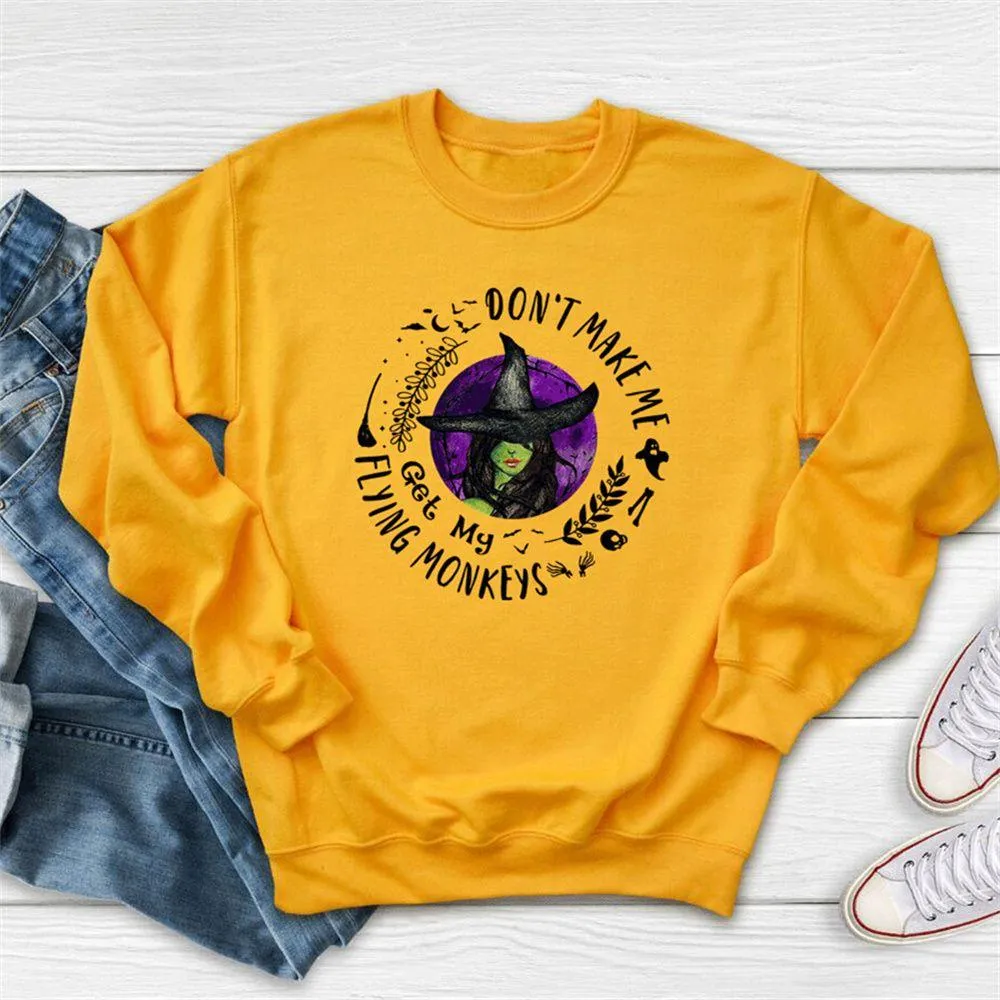 Graphic long Sleeve Shirts Flying Monkeys