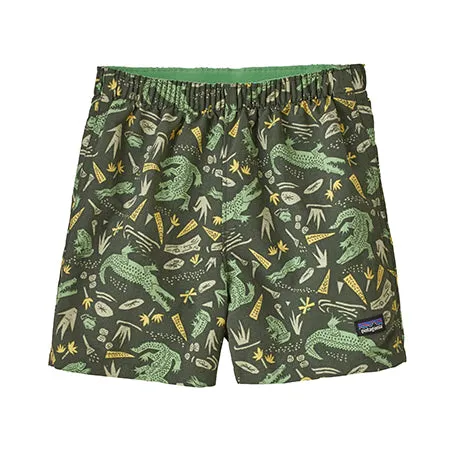Green Alligator Baby Baggies Shorts