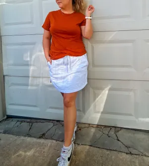 Grey Skort