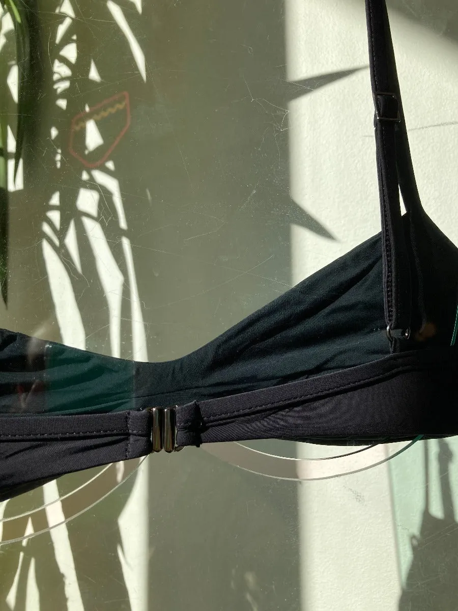 Haight: Monica Bikini Top - Black