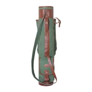 Handmade Canvas Sunday Golf Bag With Back Pocket