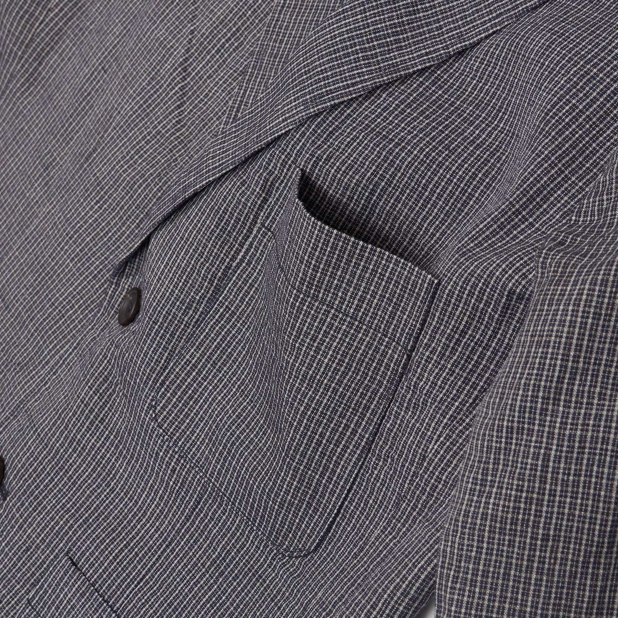 Hansen Dark Linen Blazer