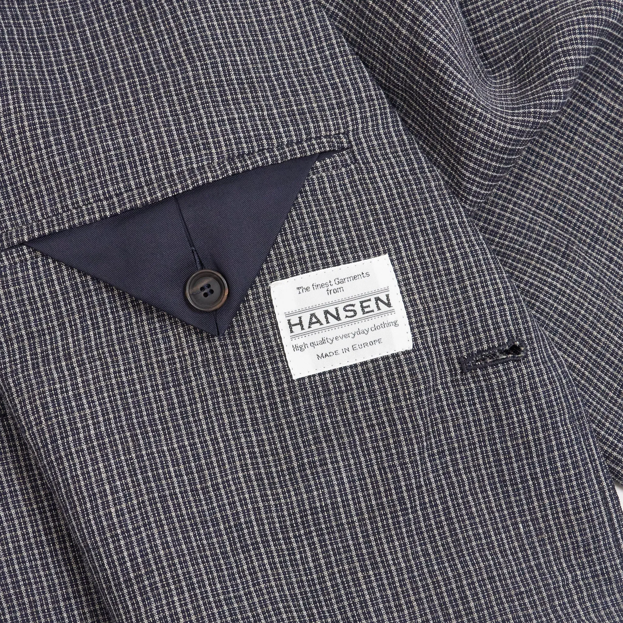 Hansen Dark Linen Blazer