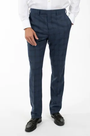 HARDY AMIES WINDOW PANE CHECK SUIT TROUSER PNT501