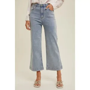Harper Flare Crop Jeans