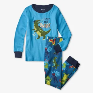Hatley 'Creepy Cryptids' Glow In the Dark PJ Set