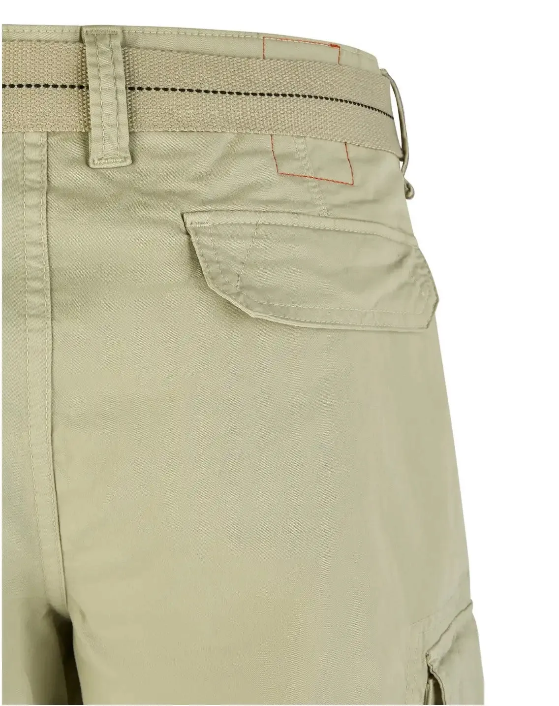 Hattric Mens Cargo Bermuda Shorts Khaki
