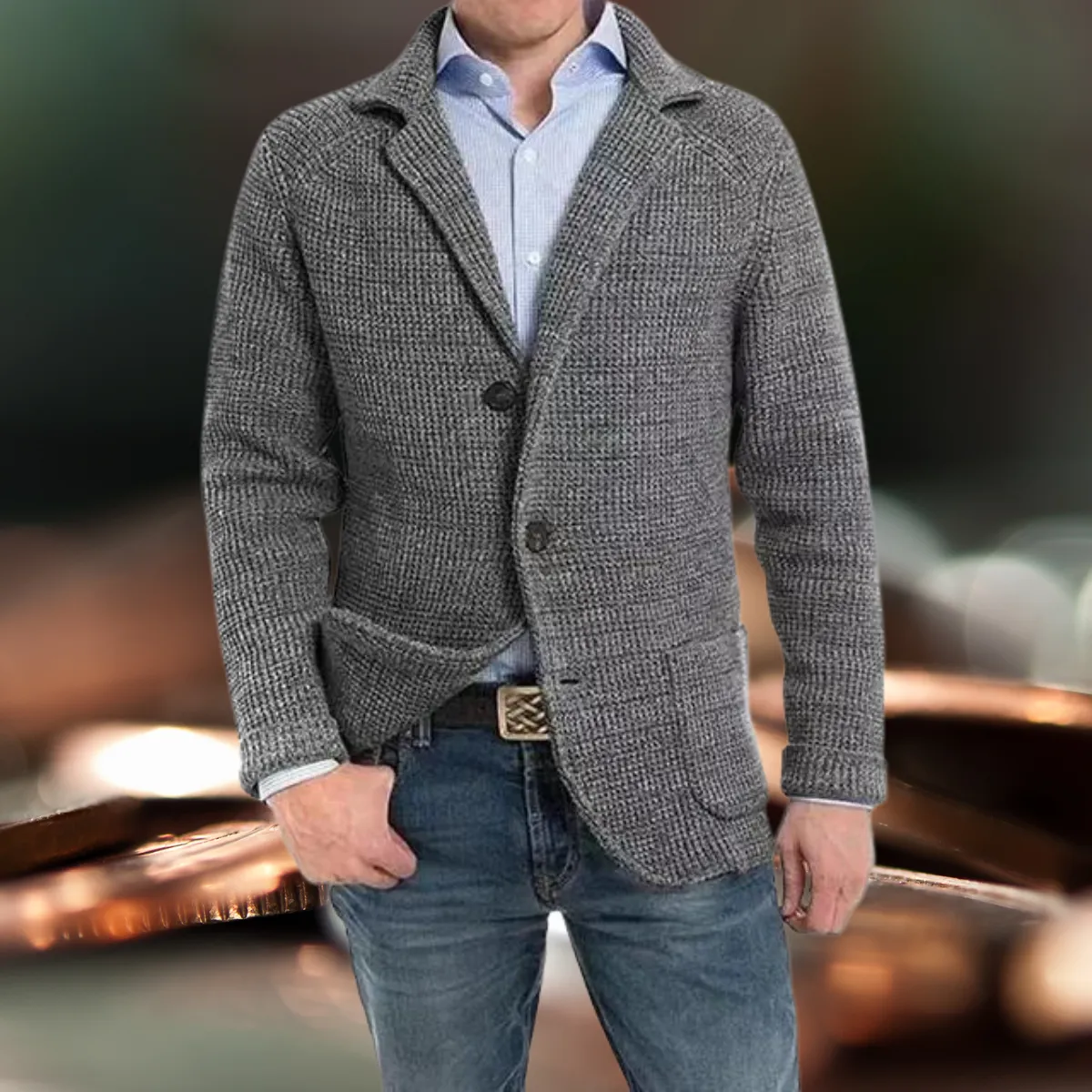 Haven - Stilvolle Langärmelige Blazer mit Umlegekragen