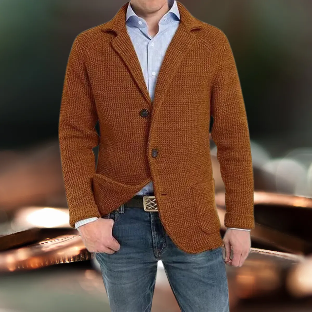 Haven - Stilvolle Langärmelige Blazer mit Umlegekragen