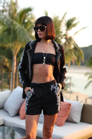 Hibiscus shorts
