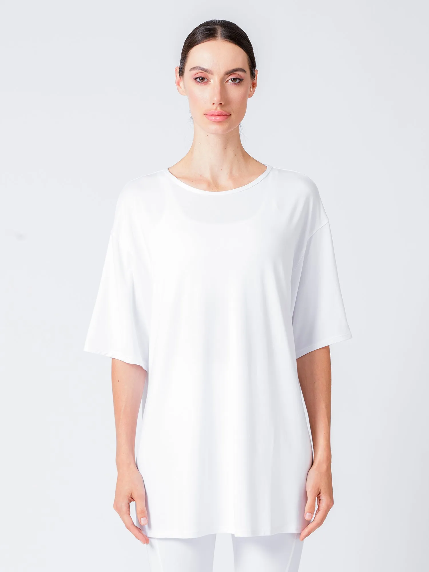 HIGH SPLIT OVERSIZE TEE