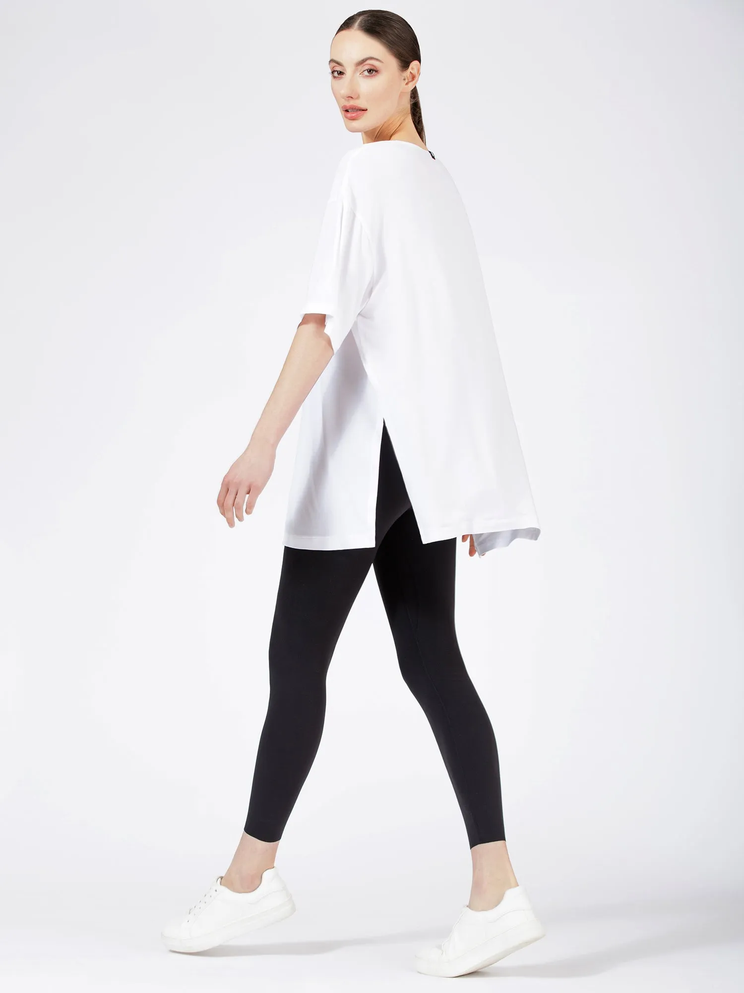 HIGH SPLIT OVERSIZE TEE