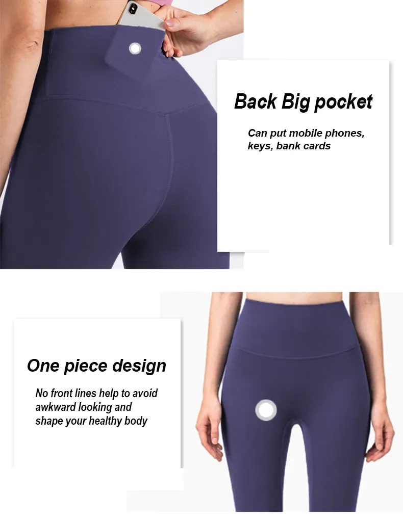 High Waist Yoga Pants with Pocket - Soft and Comfortable Leggings for Women