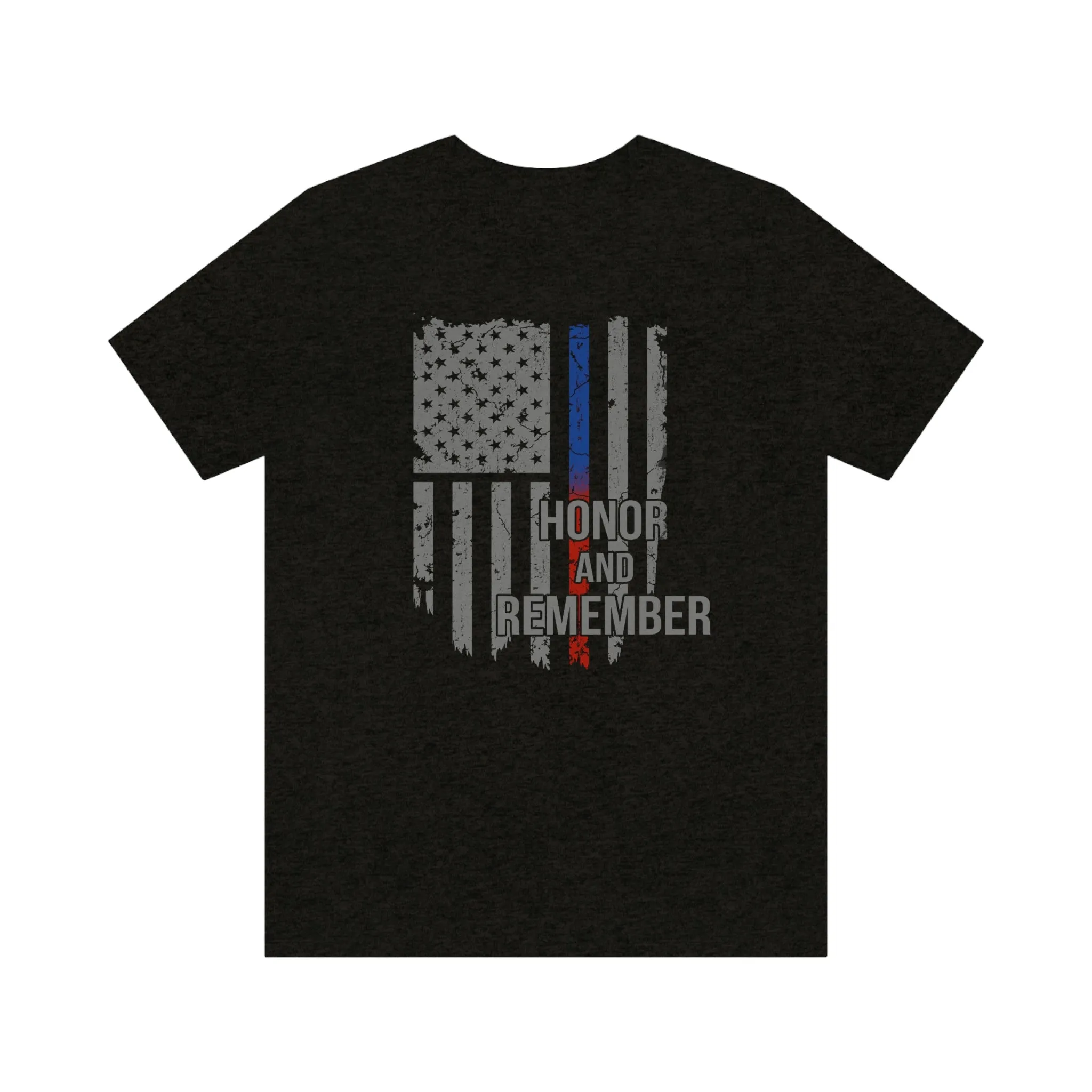 Honor and Remember © Unisex Tee (Thin Blue / Red Line Duo)