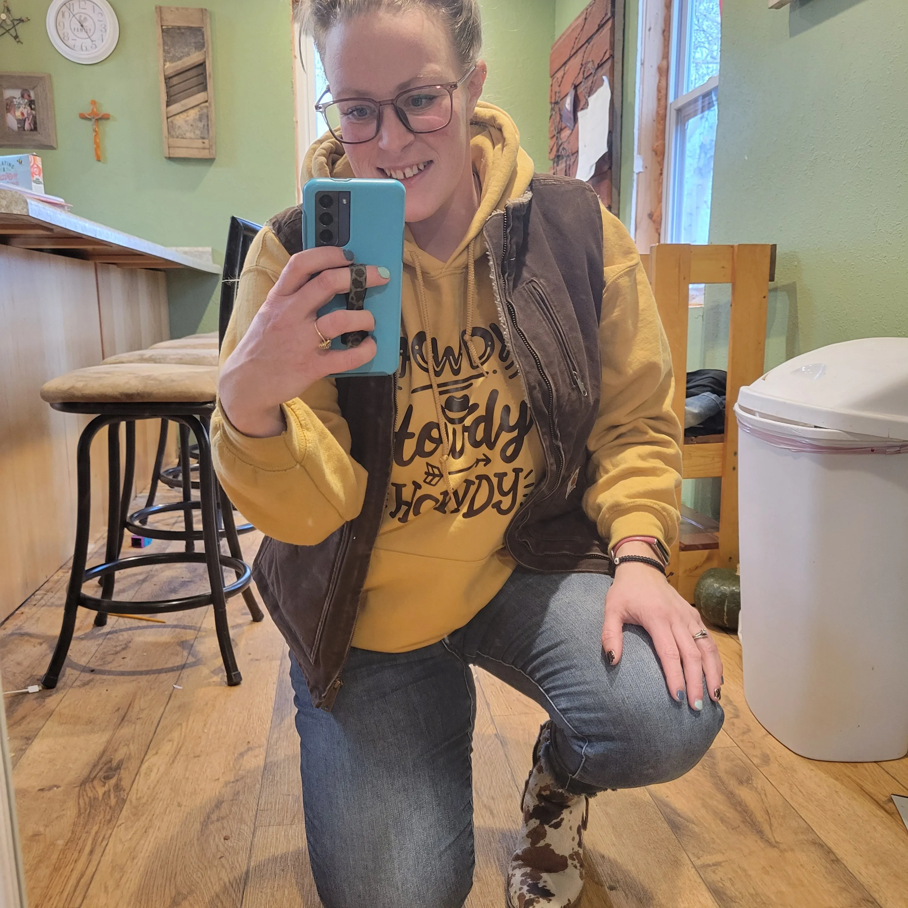 Howdy Hooded Sweatshirt