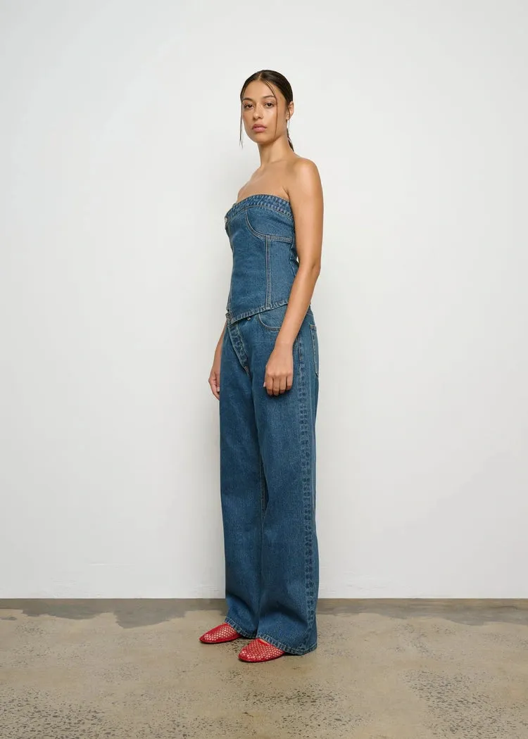 Hutton Bustier | Indigo