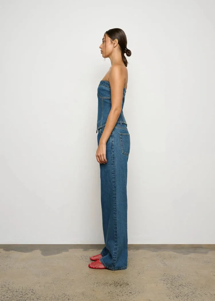 Hutton Bustier | Indigo