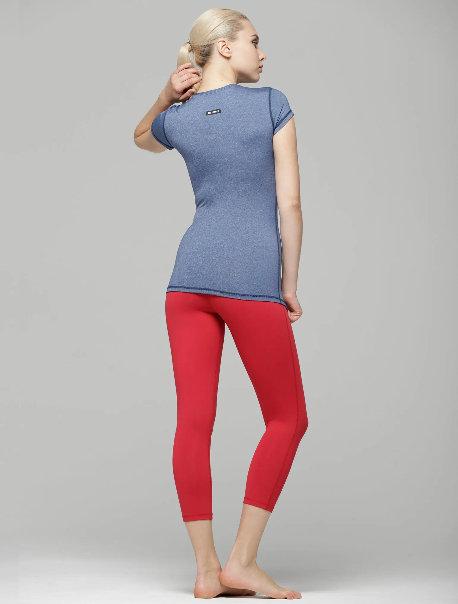 ICE TEE 2.0, HEATHER BLUE
