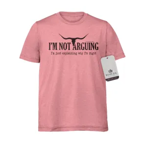 I'm Not Arguing, I'm Just Explaining Why I'm Right - Adult Unisex Western Tee