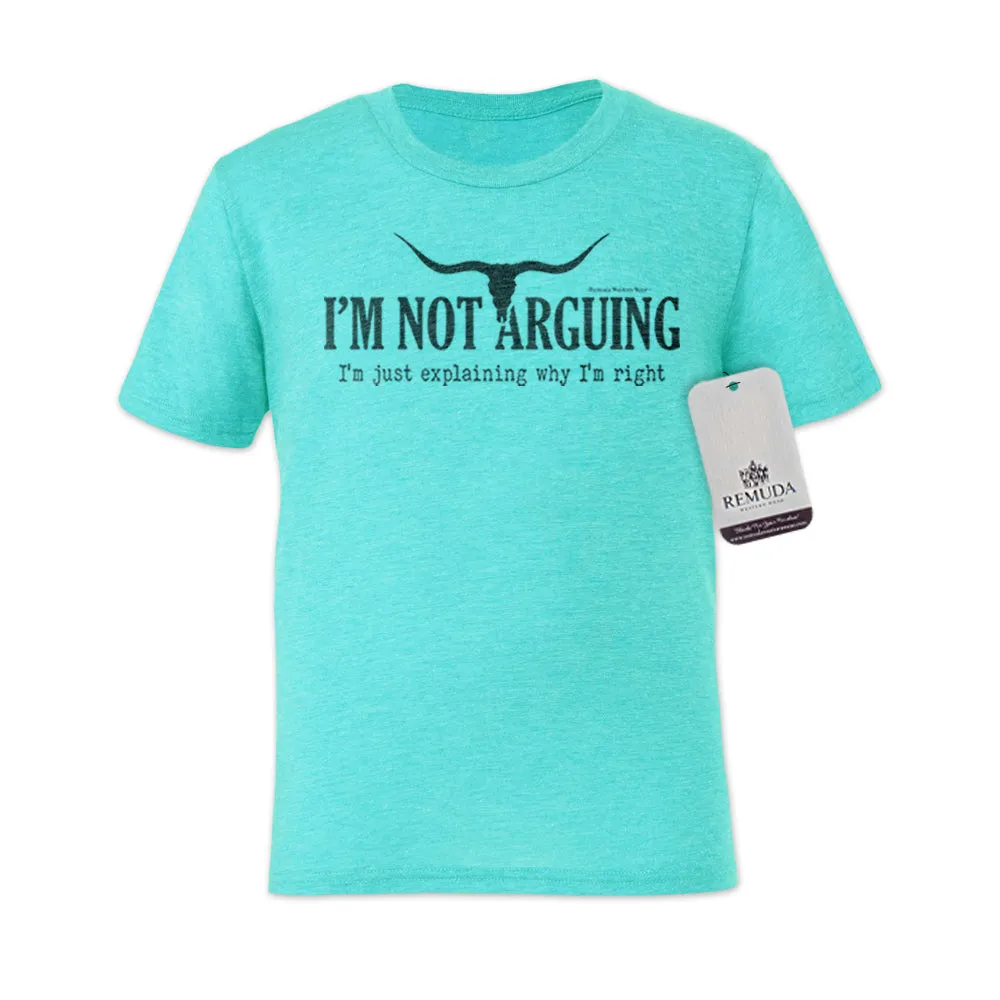 I'm Not Arguing, I'm Just Explaining Why I'm Right - Adult Unisex Western Tee