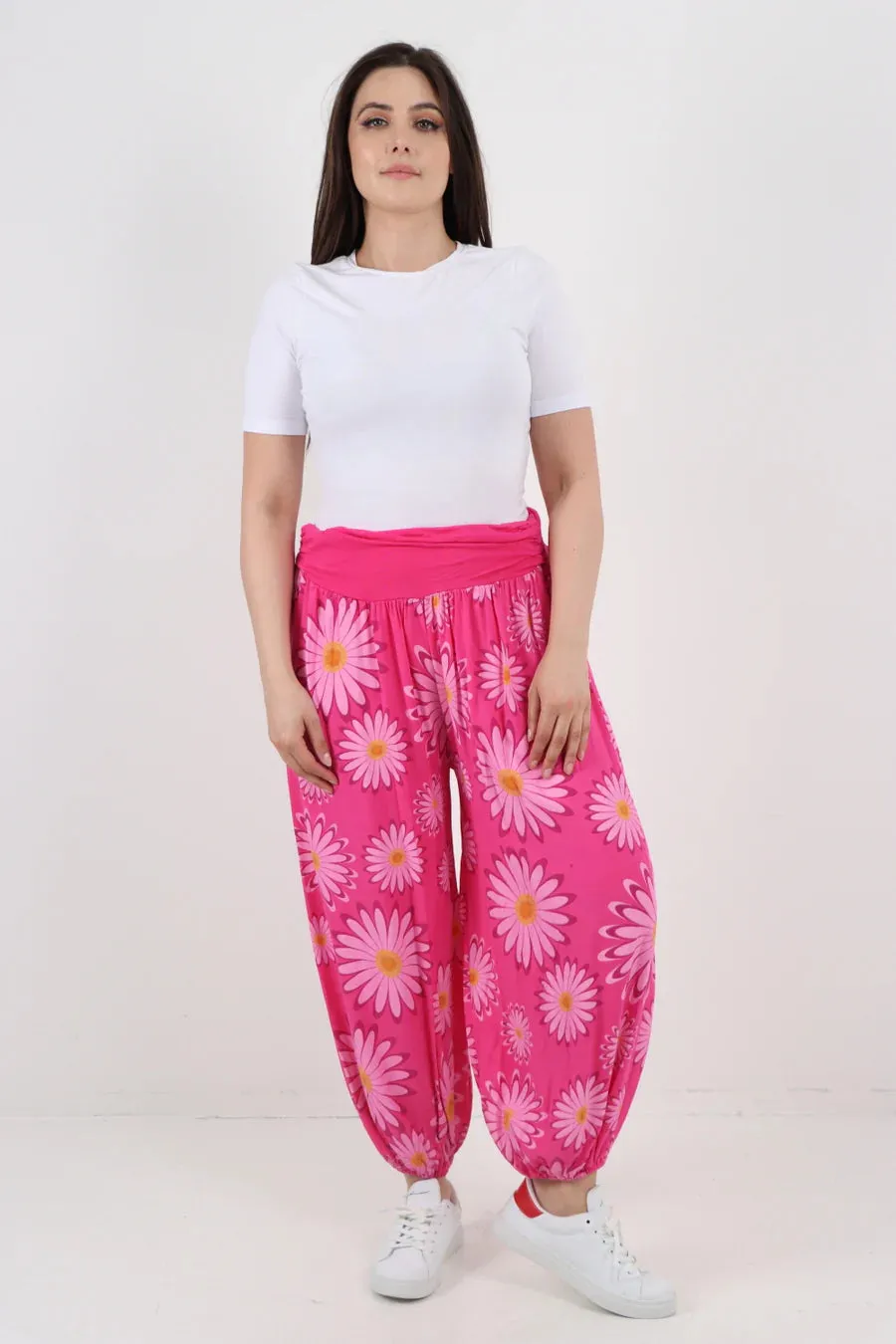 Italian Harem Pants Daisy  - Multiple Colours