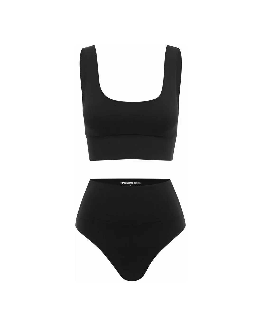 Its Now Cool Black The Contour High Waist Pant INC081