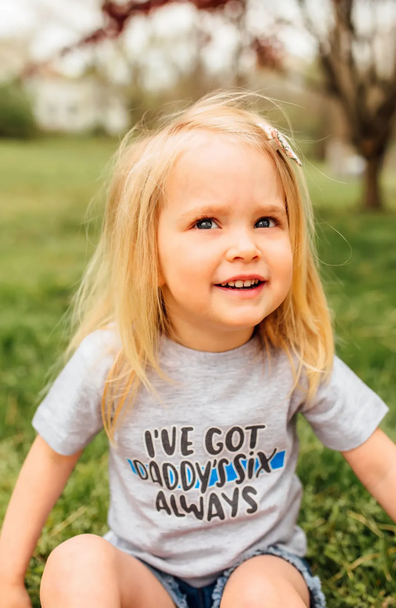 I've Got Daddy's Six, Always © Toddler Tee (Thin Blue Line)