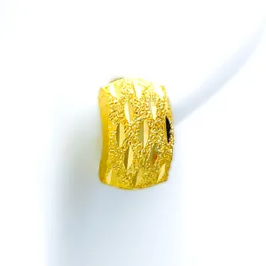 Jazzy Artistic 22k Gold Earrings